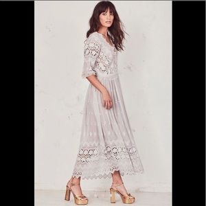 LoveShackFancy Delfina Dress NWT